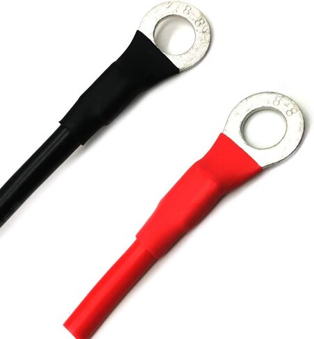 FainWan Dual Positive Negative ATC Style Fuse Holder 10AWG Wire with Ring Terminals and 45A Connectors for Automotive Compatible with Powerpole 2ft/60cm in Saudi Arabia