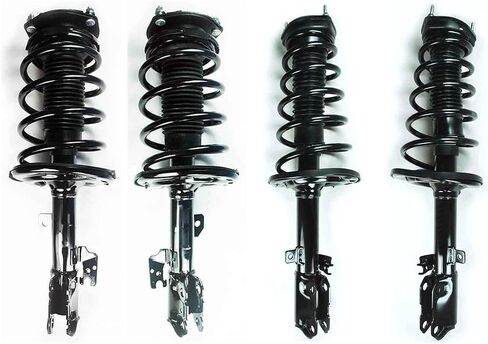 Automotive Replacement Struts Complete Assembly 4PC Compatible with Camry 2004 2005 2006 Compatible with ES330 2004 2005 2006 in Saudi Arabia