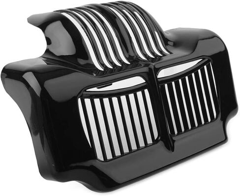 Bacar Motorcycle Plated Stock Oil Cooler Cover Guard for Harley Touring Electra Road Street Glide 2011-2016 Black in Saudi Arabia