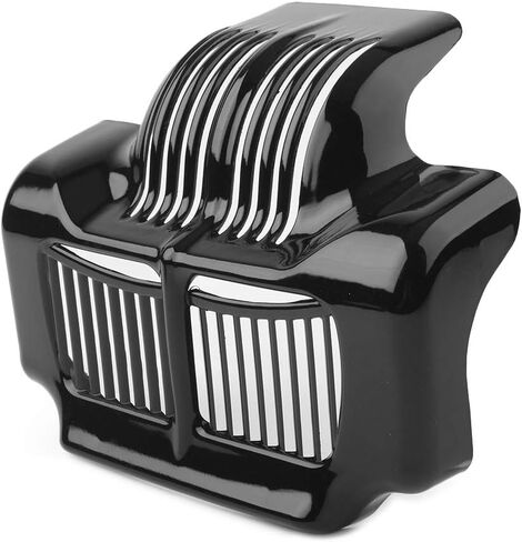 Bacar Motorcycle Plated Stock Oil Cooler Cover Guard for Harley Touring Electra Road Street Glide 2011-2016 Black in Saudi Arabia