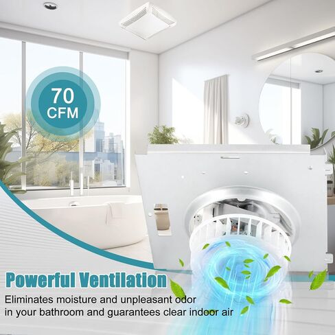 وحدة 769RL B، S0504B000 استبدال محرك المروحة لوحدة Broan Nutone 769RL B، 769RF، V769RF، 769RLB، 769RL-R01، 769RFT-R01، 757، VF707RCN مروحة عادم الحمام، JESP-61K13/C-87547 يستبدل المحرك in Saudi Arabia