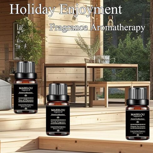 زيوت عطرية يلانج، 0.33 أونصة سائلة من الزيوت العطرية للناشر، لأجهزة الترطيب، زيوت معطرة طويلة الأمد لصناعة الشموع والصابون بنفسك، هدية لصديق (10 مل) in Kuwait