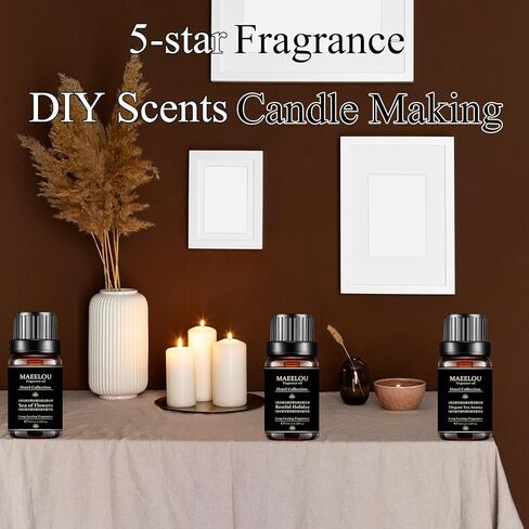 زيوت عطرية يلانج، 0.33 أونصة سائلة من الزيوت العطرية للناشر، لأجهزة الترطيب، زيوت معطرة طويلة الأمد لصناعة الشموع والصابون بنفسك، هدية لصديق (10 مل) in Kuwait