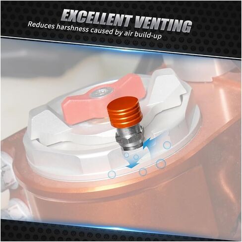 M4x0.7 Fork Air Bleeder Valves for KTM 85 125 150 250 350 450 500 SX SXF EXC XC XCF XCW XCFW ADV Duke Compatible with TE FE TC FC(Orange), 781259 in Saudi Arabia