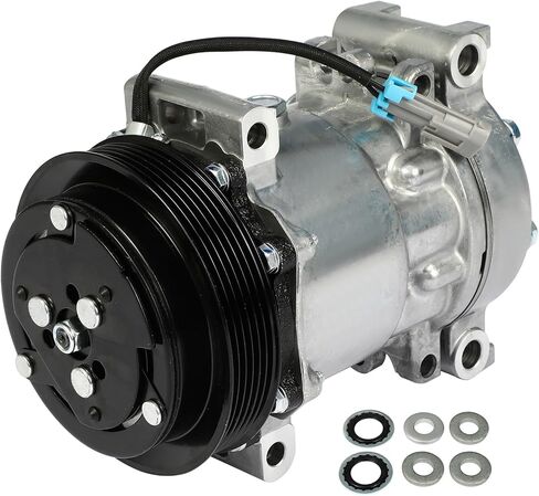 ECCPP A/C Compressor with Clutch 1999-2000 for Cadillac Escalade 1996-1999 for Chevrolet C1500 5.7L AC Compressor in Saudi Arabia