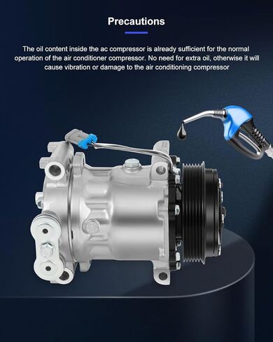 ECCPP A/C Compressor with Clutch 1999-2000 for Cadillac Escalade 1996-1999 for Chevrolet C1500 5.7L AC Compressor in Saudi Arabia