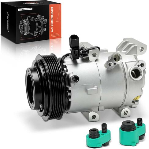 A-Premium Air Conditioner AC Compressor with Clutch Compatible with Kia Forte Koup, Forte5, 2014 2015 2016, 1.6L in Saudi Arabia