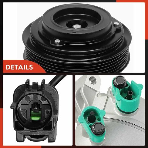 A-Premium Air Conditioner AC Compressor with Clutch Compatible with Kia Forte Koup, Forte5, 2014 2015 2016, 1.6L in Saudi Arabia