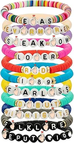 سوار مستوحى من ألبوم Speak Now Fearless لهدايا الحفلات الموسيقية (11 قطعة) in Kuwait