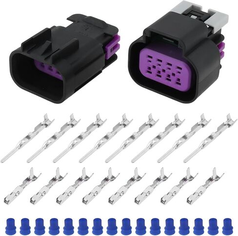 2 مجموعة سيارة العلوي ذكر أنثى 8Pin طقم موصل 15326835 15326840 مع المحطات والأختام in Saudi Arabia