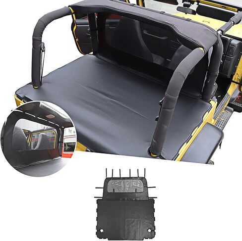 Trunk Leather Cargo Mat Cover for 1997-2006 Jeep Wrangler TJ Seat Barriers Isolation Cover in Saudi Arabia