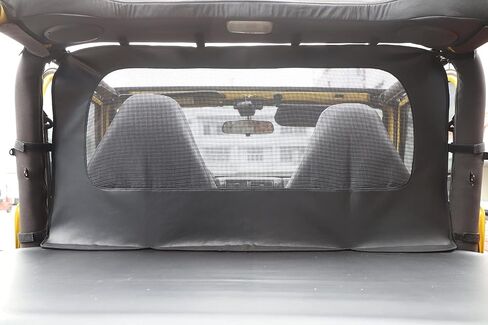 Trunk Leather Cargo Mat Cover for 1997-2006 Jeep Wrangler TJ Seat Barriers Isolation Cover in Saudi Arabia