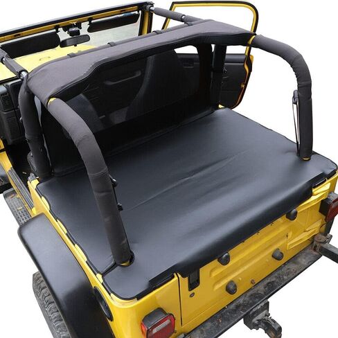 Trunk Leather Cargo Mat Cover for 1997-2006 Jeep Wrangler TJ Seat Barriers Isolation Cover in Saudi Arabia