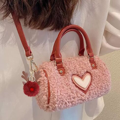 Honbay 3 قطع عيد الميلاد الغزلان سلاسل المفاتيح الرنة بوم بوم Keyrings حقيبة الحيوان مفتاح قلادة Keyfob لحقيبة الظهر محفظة الهاتف المحمول أو قلادة السيارة (3 ألوان) in Saudi Arabia