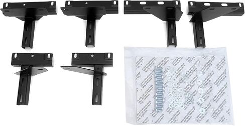 Spec-D Tuning Nerf Side Step Bar Running Board Silver Compatible with 2005-2016 Land Rover Discovery LR3 LR4 in Saudi Arabia