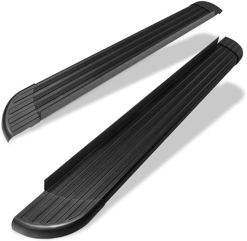 6" Wide Black Running Boards Fit 2011-2021 Jeep Grand Cherokee (Include 22 WK & Exclude Limited X/High Altitude/ Summit/SRT/SRT8/ Trackhawk/ Trailhawk/L Model) Value Aluminum in Saudi Arabia