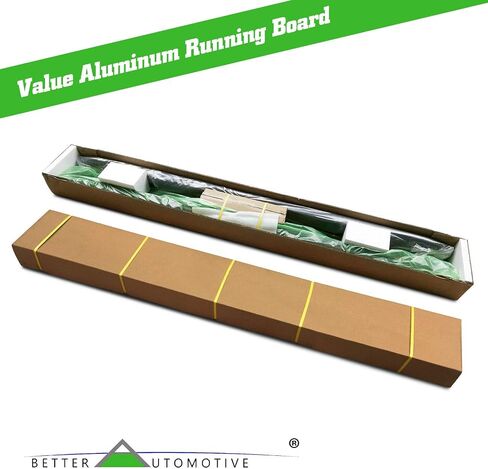 6" Wide Black Running Boards Fit 2011-2021 Jeep Grand Cherokee (Include 22 WK & Exclude Limited X/High Altitude/ Summit/SRT/SRT8/ Trackhawk/ Trailhawk/L Model) Value Aluminum in Saudi Arabia