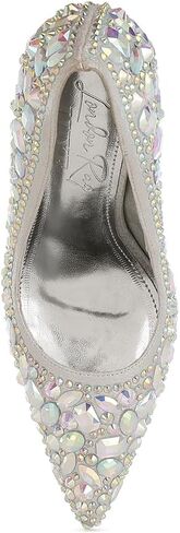 London Rag Iceout Diamante & Rhinestone Embellishments Pumps in Saudi Arabia