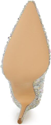 London Rag Iceout Diamante & Rhinestone Embellishments Pumps in Saudi Arabia