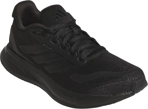 adidas Women's Run Falcon 5 Sneaker, White/Grey Strata/Black, 9 in Saudi Arabia
