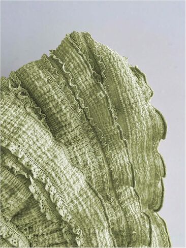 GORGLITTER تنورة نسائية قصيرة مكشكشة من الدانتيل بطبقات Y2k تنانير قصيرة متدرجة للخروج in Kuwait