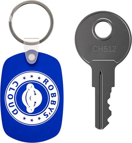 CH510 Replacement Key for Truck Tool Boxes and RV Compartments Marked CH-510-1 Robby’s Cloud Keychain Included (1-Pack) - Key Color May Vary in Kuwait
