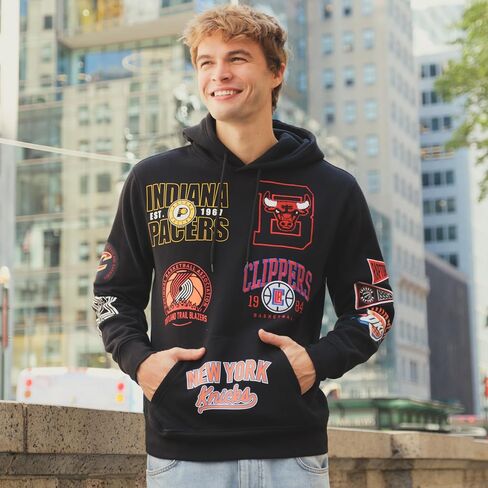 Ultra Game NBA Mens Soft Fleece Pullover Hoodie Sweatshirt in Saudi Arabia