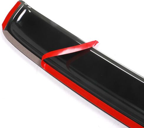 Window Visor Compatible with 2005-2015 Toyota Tacoma Standard Cab, Slim Style Acrylic Smoke Tinted 2PCS Sun Rain Shade Guard Wind Vent Air Deflector by IKON MOTORSPORTS, 2006 2007 2008 2009 2010 in Saudi Arabia