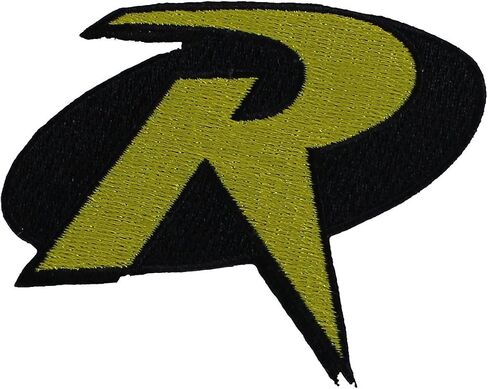 C&D Visionary DC Comics Batman Robin Logo Iron on Applique Patch in Saudi Arabia