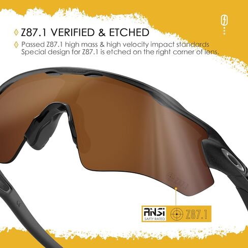 عدسات بديلة ANSI Z87.1 للنظارات الشمسية Oakley RadarLock Path - HI-DEF فوتوكروميك in Kuwait