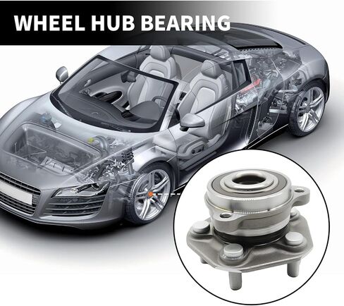 Front LH or RH Wheel Hub Bearing Assembly Compatible with Model 3 2018-2022, Model Y 2020-2022 AWD 7753030 in Saudi Arabia