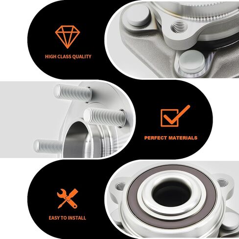 Front LH or RH Wheel Hub Bearing Assembly Compatible with Model 3 2018-2022, Model Y 2020-2022 AWD 7753030 in Saudi Arabia
