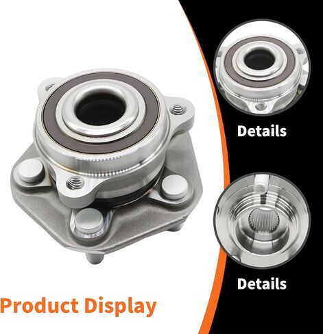 Front LH or RH Wheel Hub Bearing Assembly Compatible with Model 3 2018-2022, Model Y 2020-2022 AWD 7753030 in Saudi Arabia