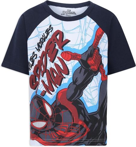 Marvel Spider-Man Boys 3 Pack Short Sleeve T-Shirt for Toddler and Big Kids in Saudi Arabia
