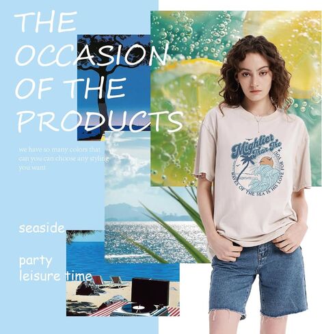 Graphic Tees Summer Novelty Women Men Cotton Oversized Fear Not Bible Christian Washed T-Shirt in Saudi Arabia