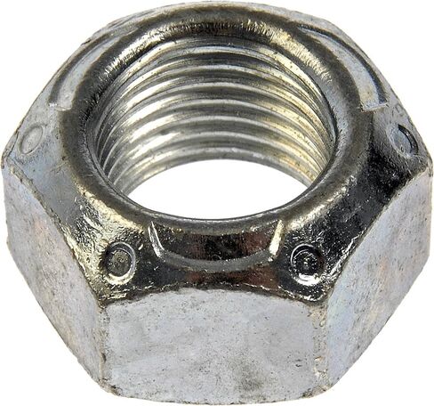 Dorman 611-046 Wheel Nut 1/2-20 Standard - 3/4 In. Hex, 7/16 In. Length Compatible with Select Chevrolet / GMC Models, 10 Pack (Made in USA) in Saudi Arabia