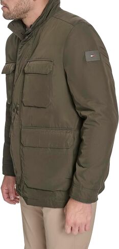 Tommy Hilfiger mens Tommy Hilfiger Men's Stand Collar Four-pocket Field Jacket in Saudi Arabia