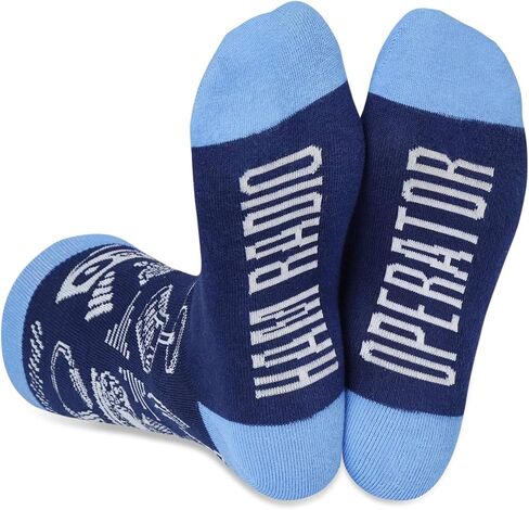 InnoBeta Amature Ham Radio Gifts for Christmas & Birthday, One Size Crew Socks in Saudi Arabia