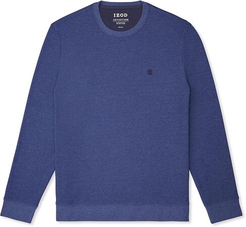 IZOD Men's Big and Tall Advantage Performance Crewneck Fleece Pullover Sweatshirt in Saudi Arabia