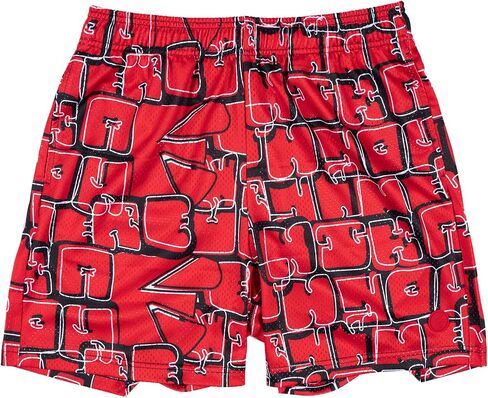 Ethika Mens Basketball Short | Offset Scribble in Saudi Arabia