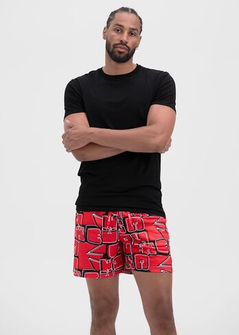 Ethika Mens Basketball Short | Offset Scribble in Saudi Arabia