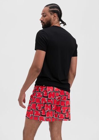 Ethika Mens Basketball Short | Offset Scribble in Saudi Arabia