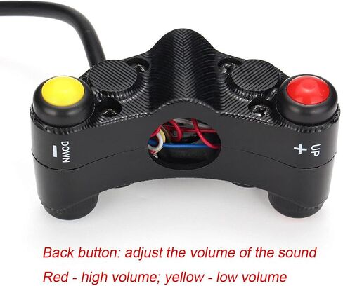 Aluminum Alloy 7/8" Motorcycle Race Bike Handlebar Switches Assembly 7 Button Array in Saudi Arabia