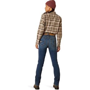 Ariat Womens Rebar Hr Riveter Straight Jean in Saudi Arabia