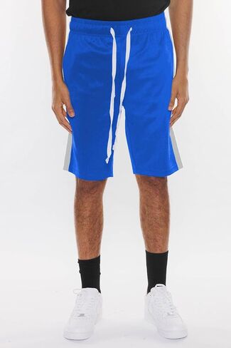 Weiv Mens Premium Urban Sreetwear Fashion Basketball Side Stripe Shorts Track Shorts Athletic Workout in Saudi Arabia