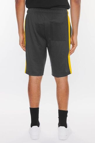 Weiv Mens Premium Urban Sreetwear Fashion Basketball Side Stripe Shorts Track Shorts Athletic Workout in Saudi Arabia