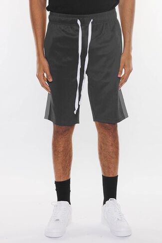 Weiv Mens Premium Urban Sreetwear Fashion Basketball Side Stripe Shorts Track Shorts Athletic Workout in Saudi Arabia
