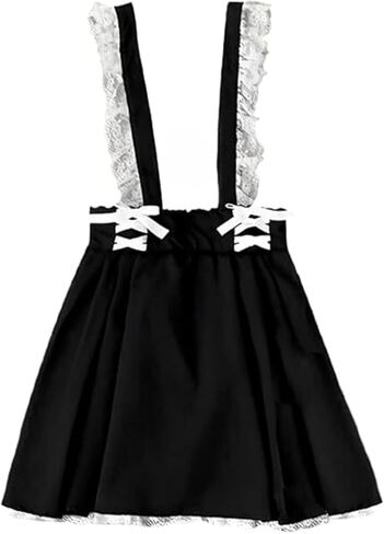 Jirai Kei Fashion Lolita Bow Skirts Overall Kwaii Style Short Mini Skirt Gothic Cutecore Tenshi Kawaii Shoujo Clothes in Saudi Arabia