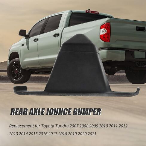 2PCS 48306AA0A010 Rear Axle Jounce Bumper, Rear Bump Stops Replacement for Toyota Tundra 2007-2021, Replaces 48306-0C010 in Saudi Arabia