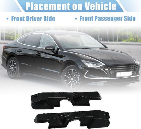 X AUTOHAUX 1 Pair Front Bumper Mount Support Bracket for Hyundai Sonata 2011-2015 86513-3S000 86514-3S000 Left and Right Side in Saudi Arabia